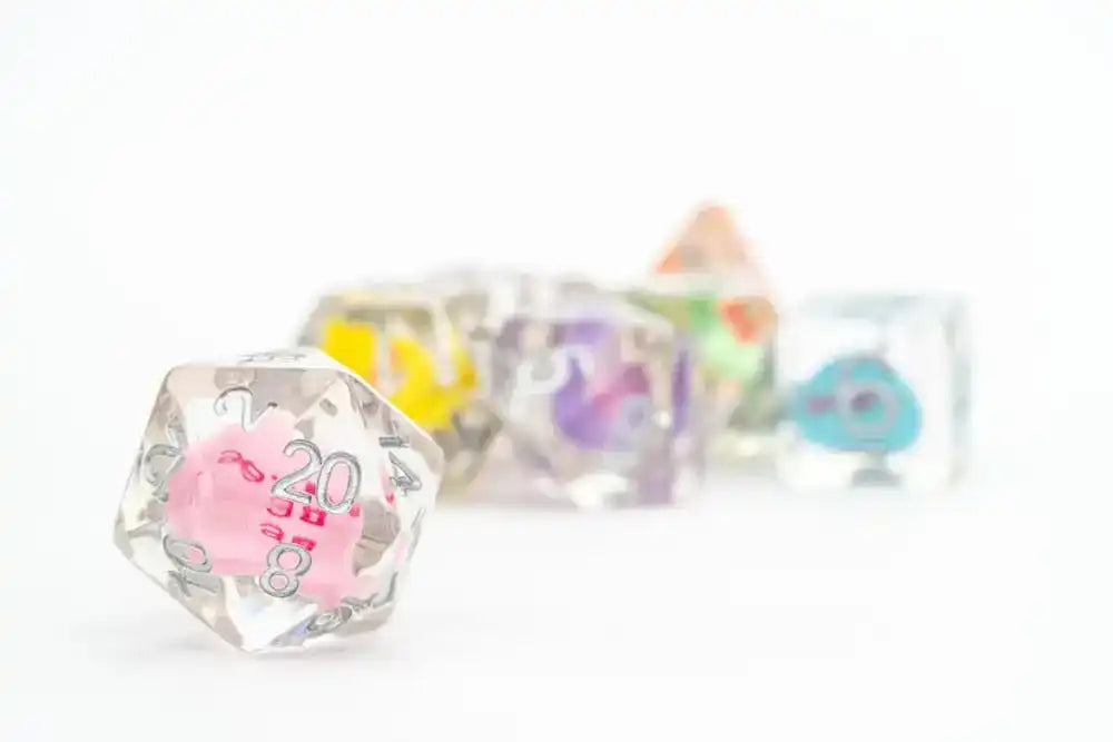 FanRoll Würfel Set Love (7) - Smalltinytoystore