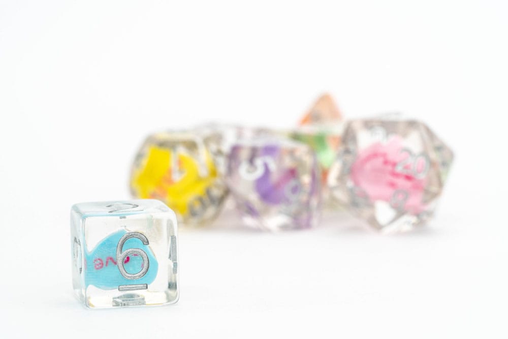 FanRoll Würfel Set Love (7) - Smalltinytoystore