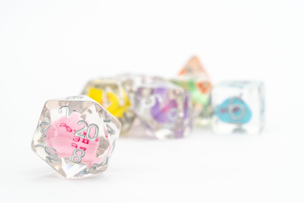 FanRoll Würfel Set Love (7) - Smalltinytoystore