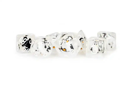 FanRoll Würfel Set Penguin (7) - Smalltinytoystore