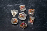 FanRoll Würfel Set Rose (7) - Smalltinytoystore