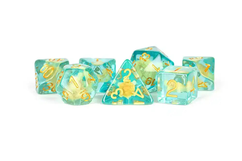 FanRoll Würfel Set Turtle (7) - Smalltinytoystore