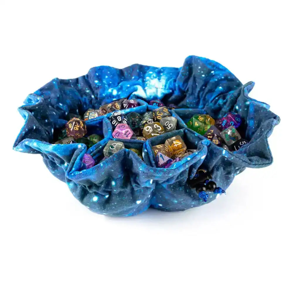 FanRoll Würfelbeutel mit Fächern Velvet Galaxy - Smalltinytoystore