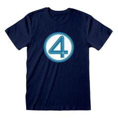 Fantastic 4 T-Shirt Emblem Größe XL - Smalltinytoystore