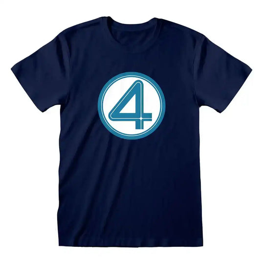 Fantastic 4 T-Shirt Emblem Größe XL - Smalltinytoystore