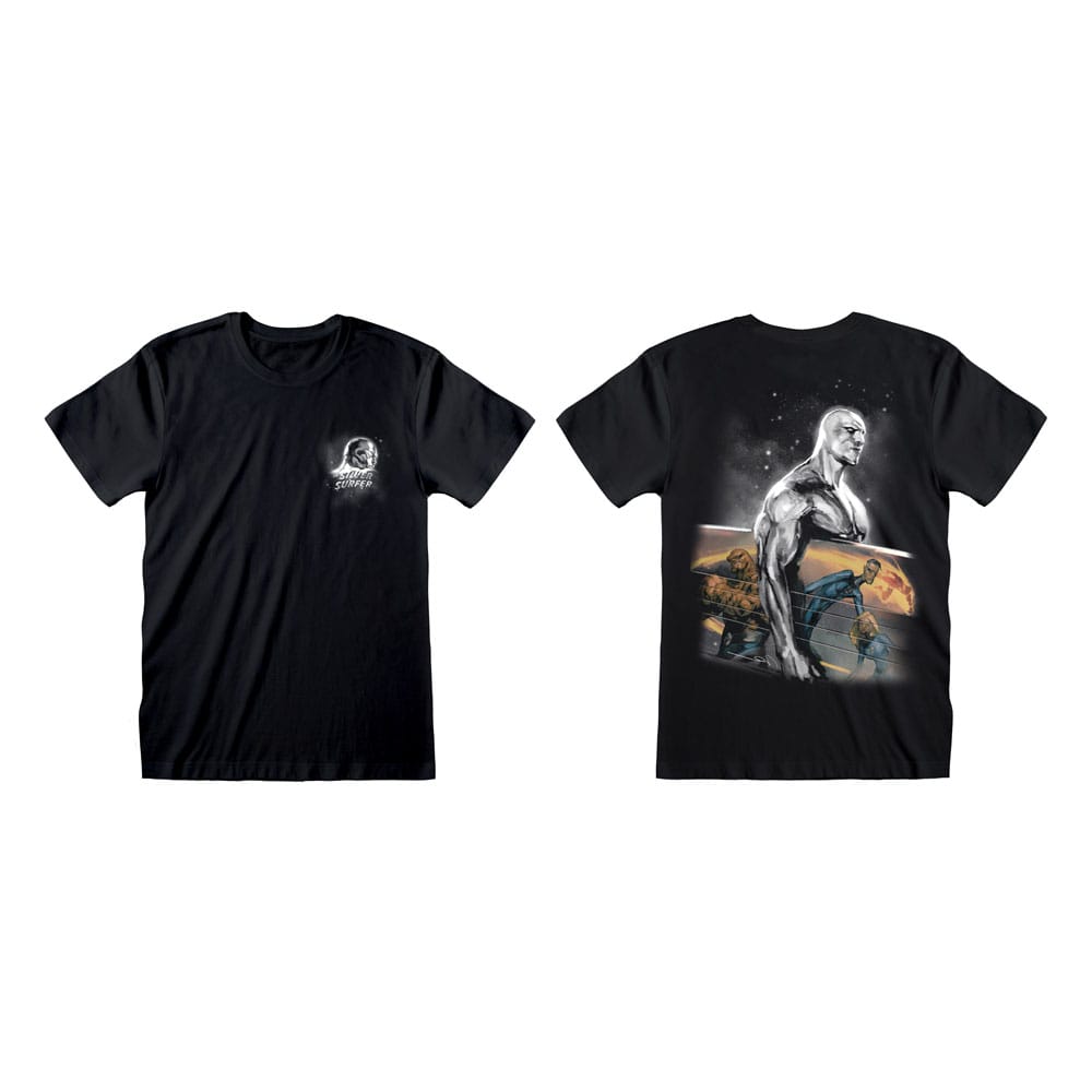 Fantastic 4 T-Shirt Silver Surfer Größe XL - Smalltinytoystore