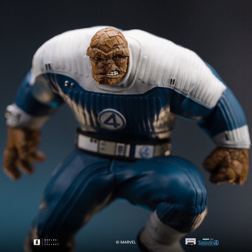 Fantastic Four Art Scale Statue 1/10 The Thing 26 cm - Smalltinytoystore