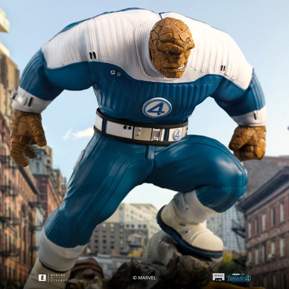 Fantastic Four Art Scale Statue 1/10 The Thing 26 cm - Smalltinytoystore