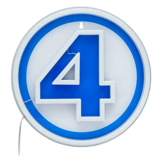 Fantastic Four LED Wandleuchte Logo Neon - Smalltinytoystore