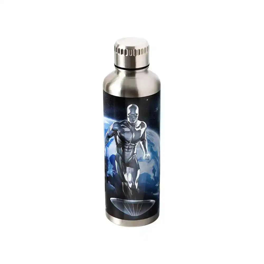 Fantastic Four Metal Trinkflasche Silver Surfer