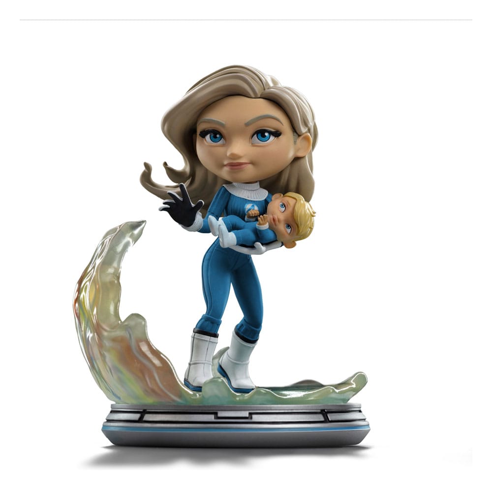 Fantastic Four Mini Co. PVC Figur Invisible Woman and Franklin 15 cm - Smalltinytoystore