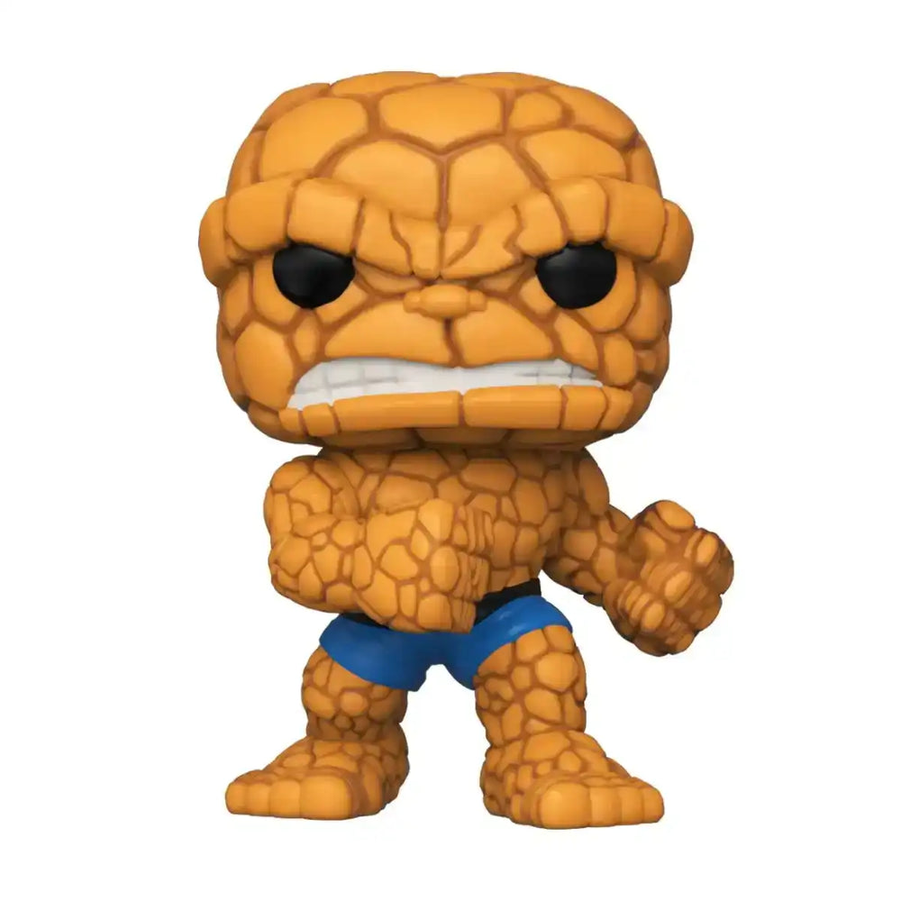 Fantastic Four POP! Marvel Vinyl Figur The Thing 9 cm - Smalltinytoystore