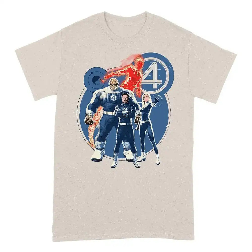 Fantastic Four T-Shirt Group Bubble Größe S - Smalltinytoystore