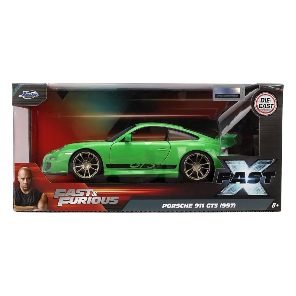 Fast & Furious 10 Diecast Modell 1/24 2007 Porsche 911 GT3 (997) - Smalltinytoystore