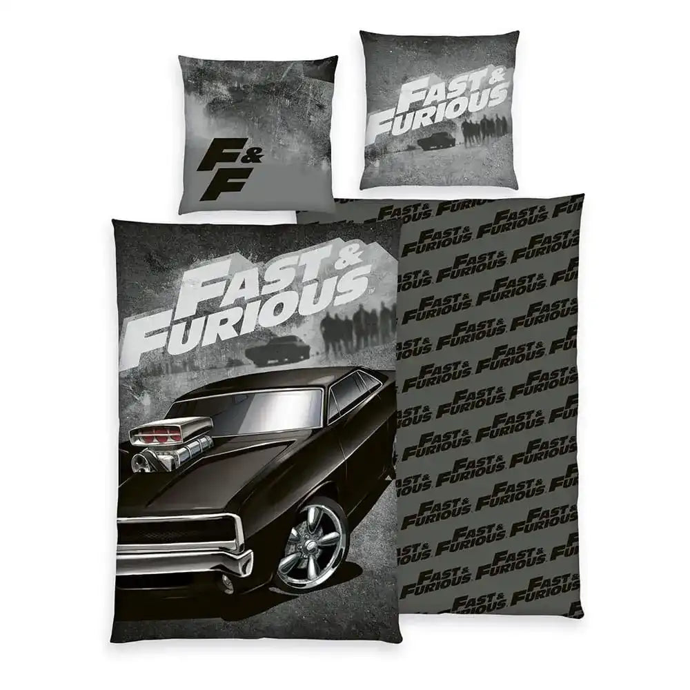 Fast & Furious Bettwäsche 135 x 200 cm - Smalltinytoystore