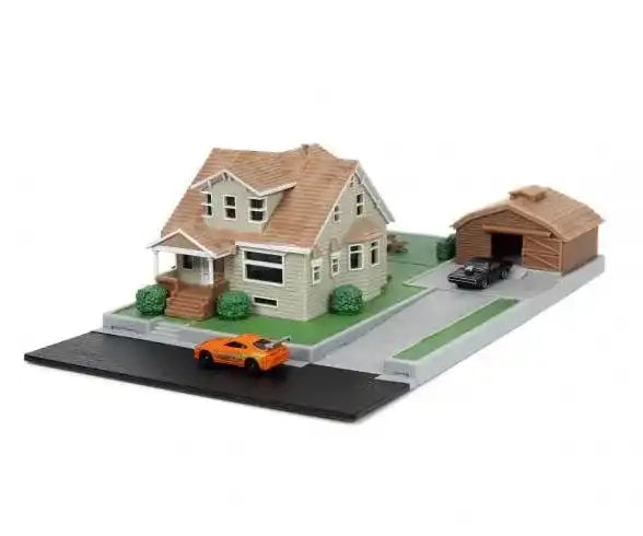 Fast & Furious Nano Metalfigs Nano Scene Diorama Dom's House
