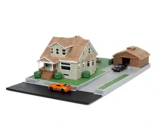 Fast & Furious Nano Metalfigs Nano Scene Diorama Dom's House
