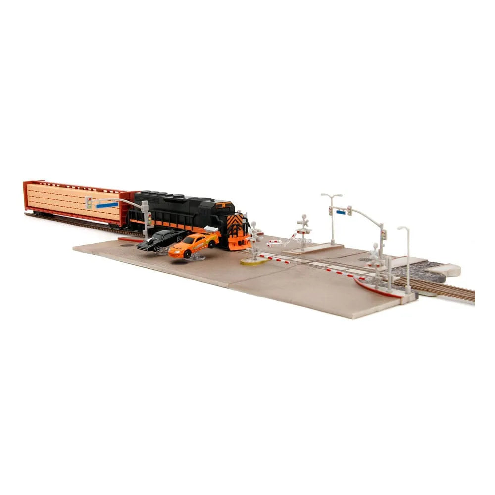 Fast & Furious Nano Metalfigs Nano Scene Diorama Train Scene - Smalltinytoystore