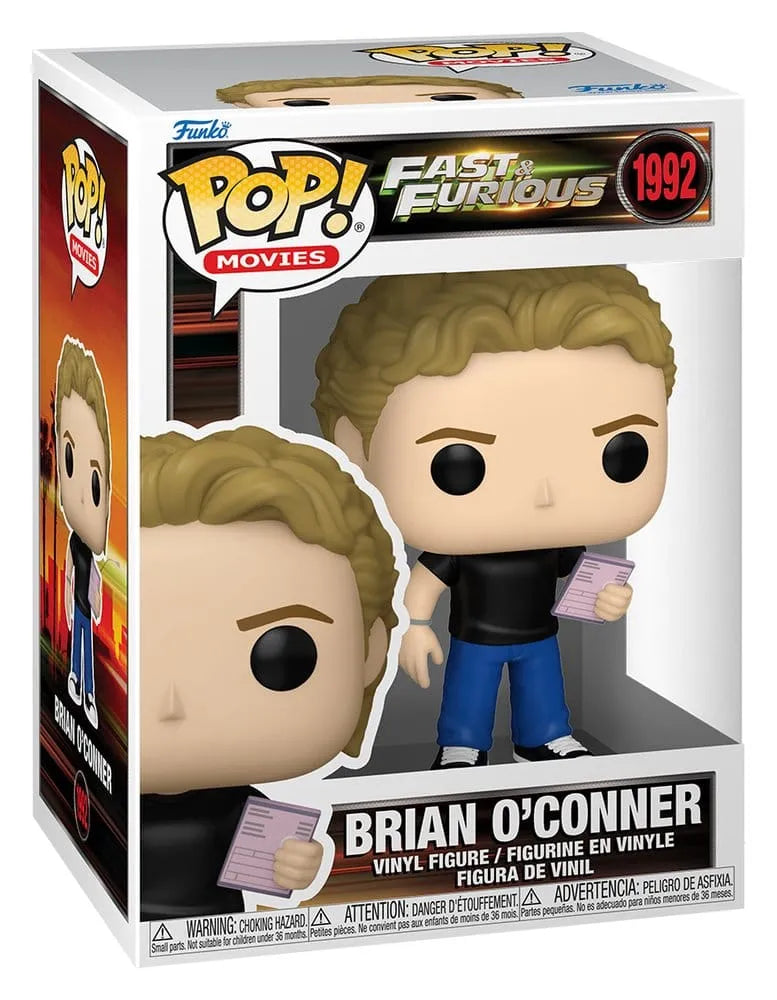 Fast & Furious POP! Movies Vinyl Figur Brian O'Conner 9 cm