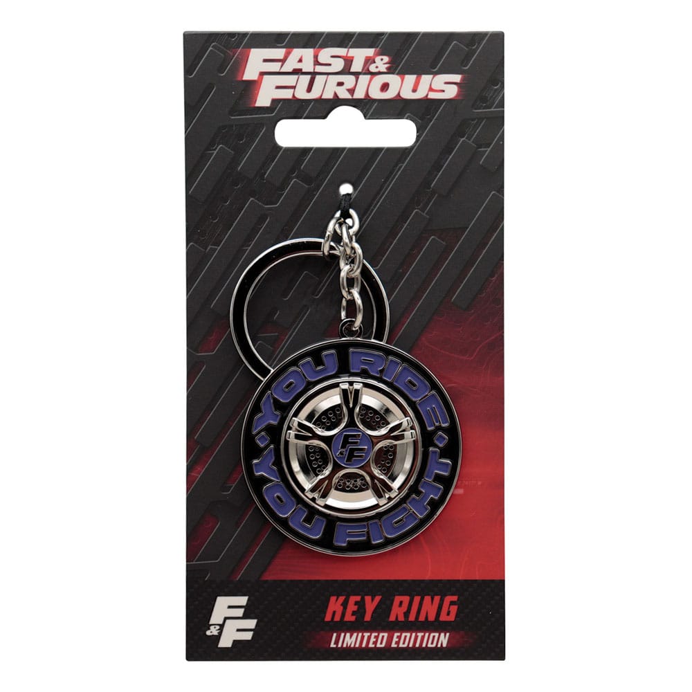 Fast & Furious Schlüsselanhänger You Ride You Fight Limited Edition - Smalltinytoystore