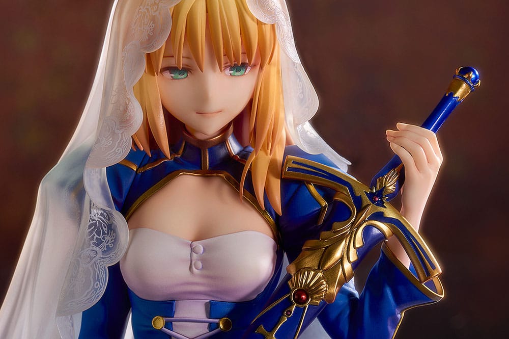 Fate/Grand Order PVC Statue 1/7 Saber Garden of Avalon 14 cm - Smalltinytoystore