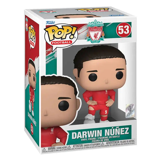 FC Liverpool POP! Football Vinyl Figur Darwin Núñez 9 cm - Smalltinytoystore