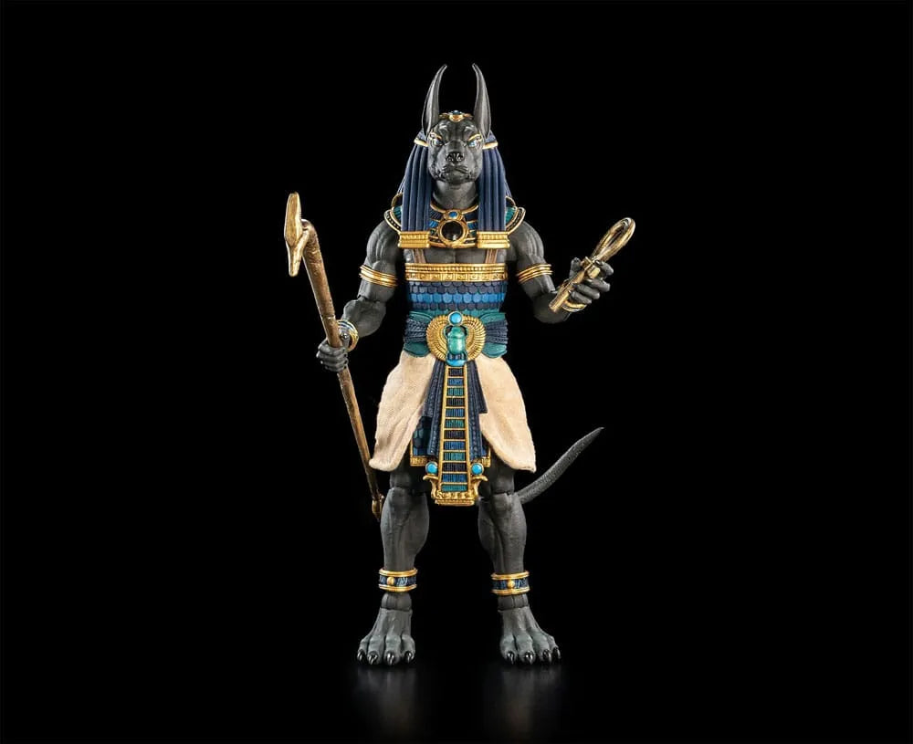Figura Obscura Actionfigur Anubis Black & Blue - Smalltinytoystore