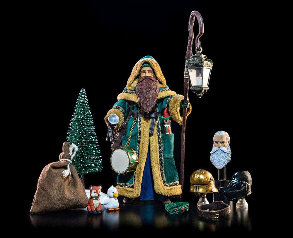 Figura Obscura Actionfigur Father Christmas Green Robes - Smalltinytoystore