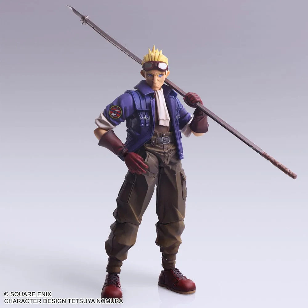 Final Fantasy VII Bring Arts Actionfigur Cid Highwind 15 cm - Smalltinytoystore