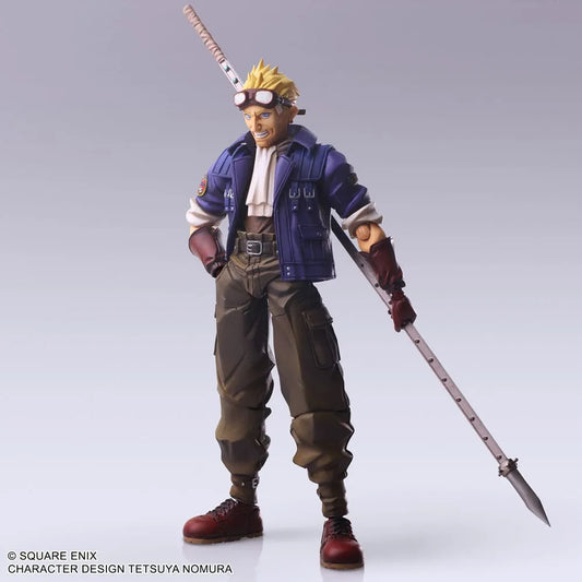 Final Fantasy VII Bring Arts Actionfigur Cid Highwind 15 cm - Smalltinytoystore