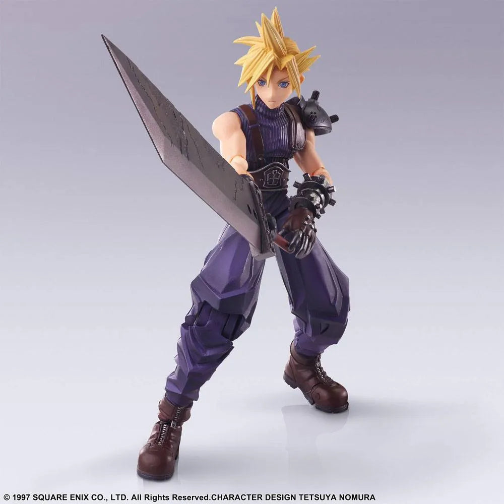 Final Fantasy VII Bring Arts Actionfigur Cloud Strife 15 cm - Smalltinytoystore