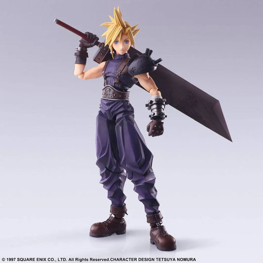 Final Fantasy VII Bring Arts Actionfigur Cloud Strife 15 cm - Smalltinytoystore