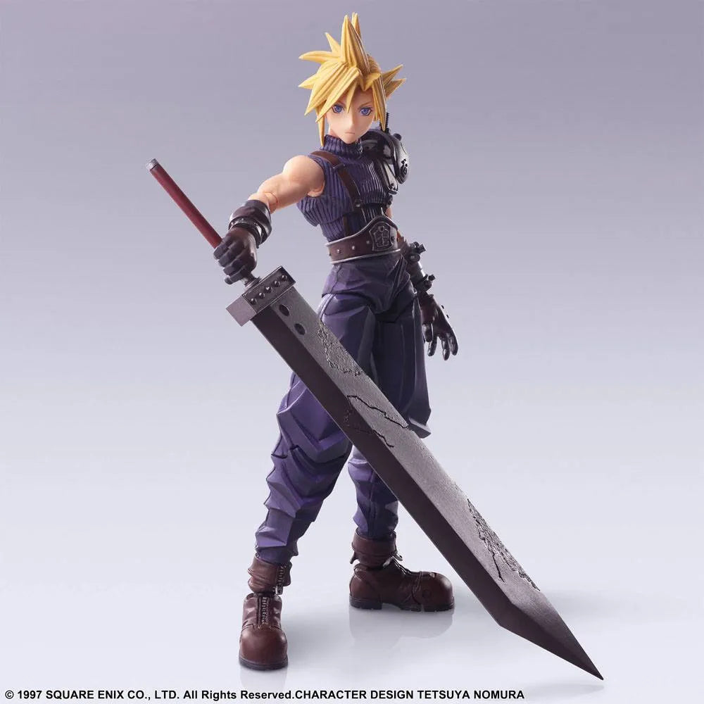 Final Fantasy VII Bring Arts Actionfigur Cloud Strife 15 cm - Smalltinytoystore