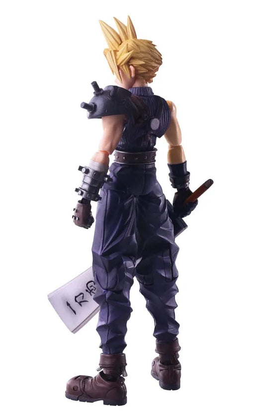 Final Fantasy VII Bring Arts Actionfigur Cloud Strife Hardedge Ver. 15 cm - Smalltinytoystore