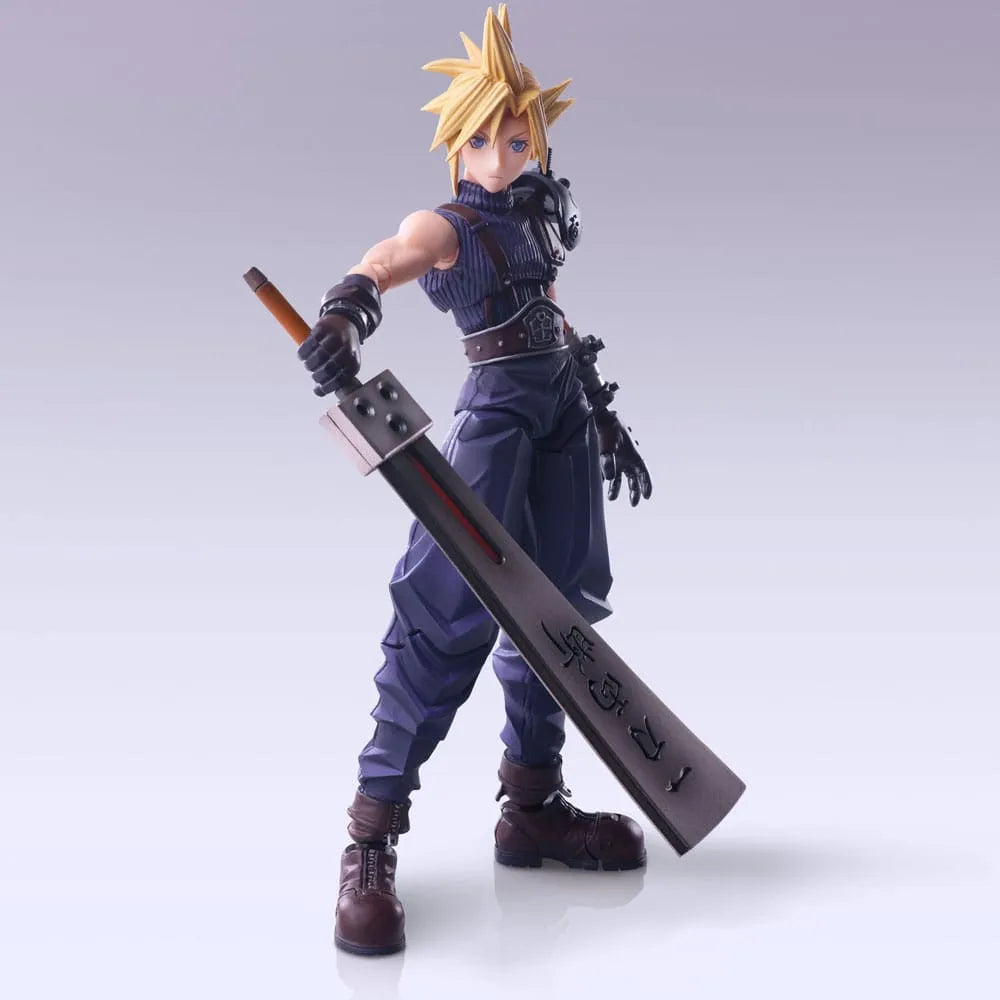 Final Fantasy VII Bring Arts Actionfigur Cloud Strife Hardedge Ver. 15 cm - Smalltinytoystore