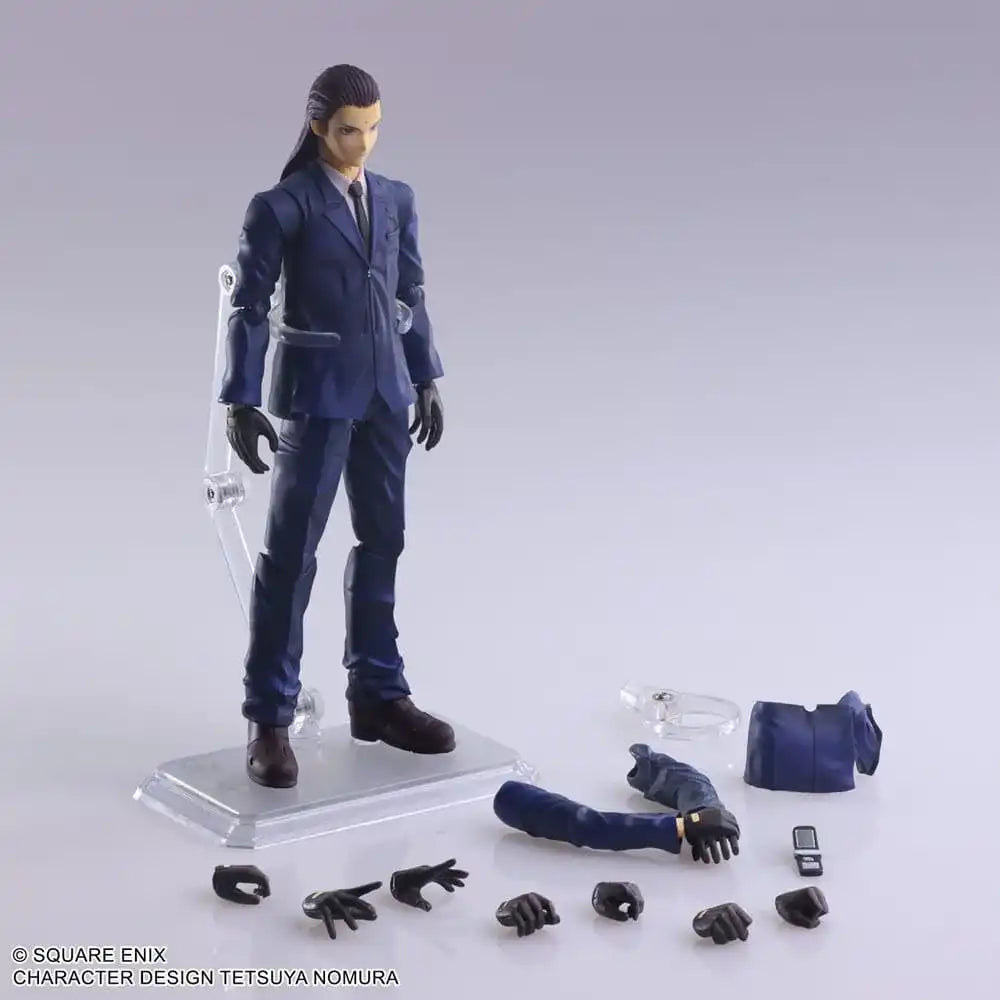 Final Fantasy VII Bring Arts Actionfigur Tseng 15 cm - Smalltinytoystore