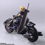 Final Fantasy VII Bring Arts Actionfigur und Fahrzeug Cloud Strife & Hardy-Daytona 15 cm - Smalltinytoystore