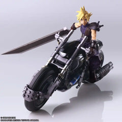 Final Fantasy VII Bring Arts Actionfigur und Fahrzeug Cloud Strife & Hardy-Daytona 15 cm - Smalltinytoystore