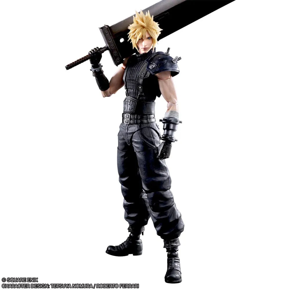 Final Fantasy VII Play Arts Kai Actionfigur Cloud Strife 27 cm - Smalltinytoystore