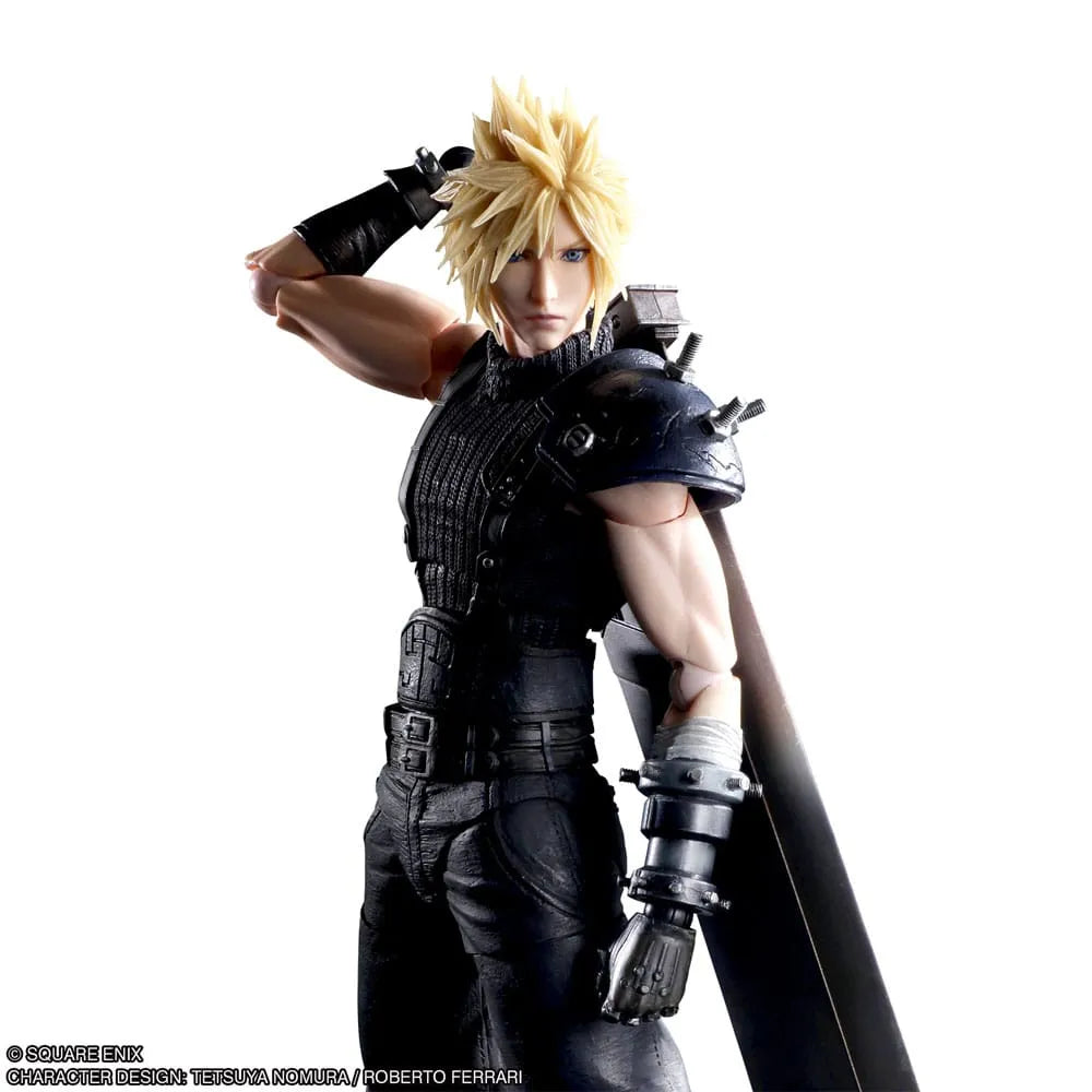 Final Fantasy VII Play Arts Kai Actionfigur Cloud Strife 27 cm - Smalltinytoystore