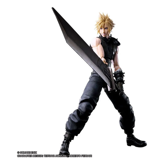 Final Fantasy VII Play Arts Kai Actionfigur Cloud Strife 27 cm - Smalltinytoystore