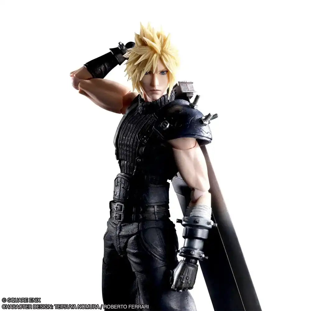 Final Fantasy VII Play Arts Kai Actionfigur Cloud Strife 27 cm - Smalltinytoystore