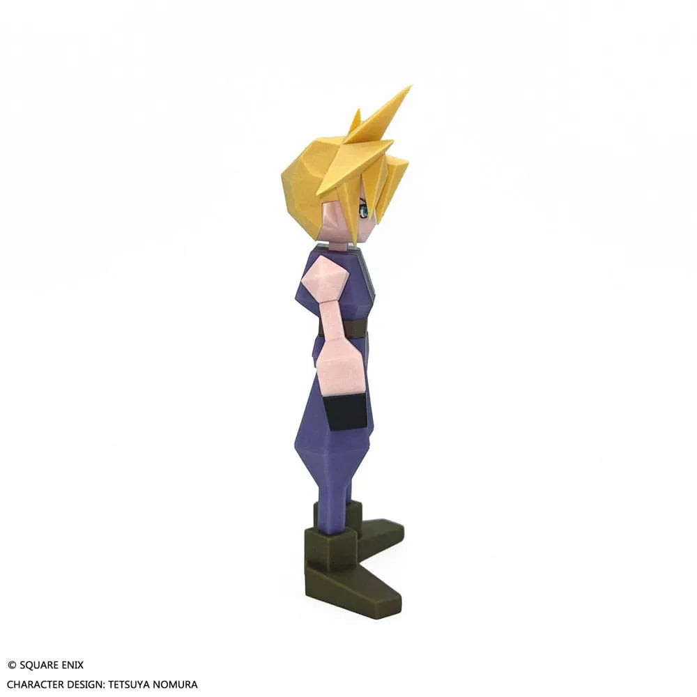 Final Fantasy VII Polygon Vinyl Figur Cloud Strife 15 cm - Smalltinytoystore