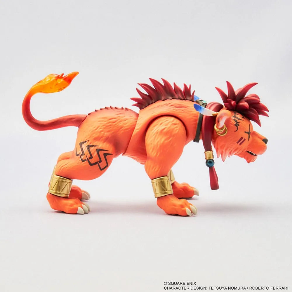 Final Fantasy VII Rebirth Adorable Arts Statue Red XIII 11 cm - Smalltinytoystore