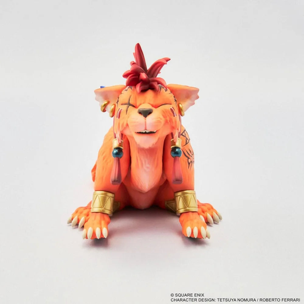 Final Fantasy VII Rebirth Adorable Arts Statue Red XIII 11 cm - Smalltinytoystore