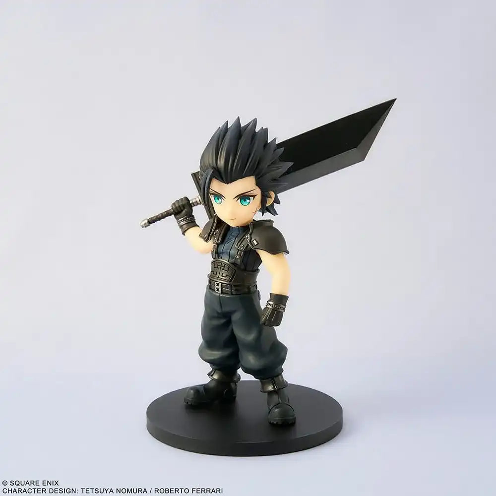 Final Fantasy VII Rebirth Adorable Arts Statue Zack Fair 11 cm - Smalltinytoystore