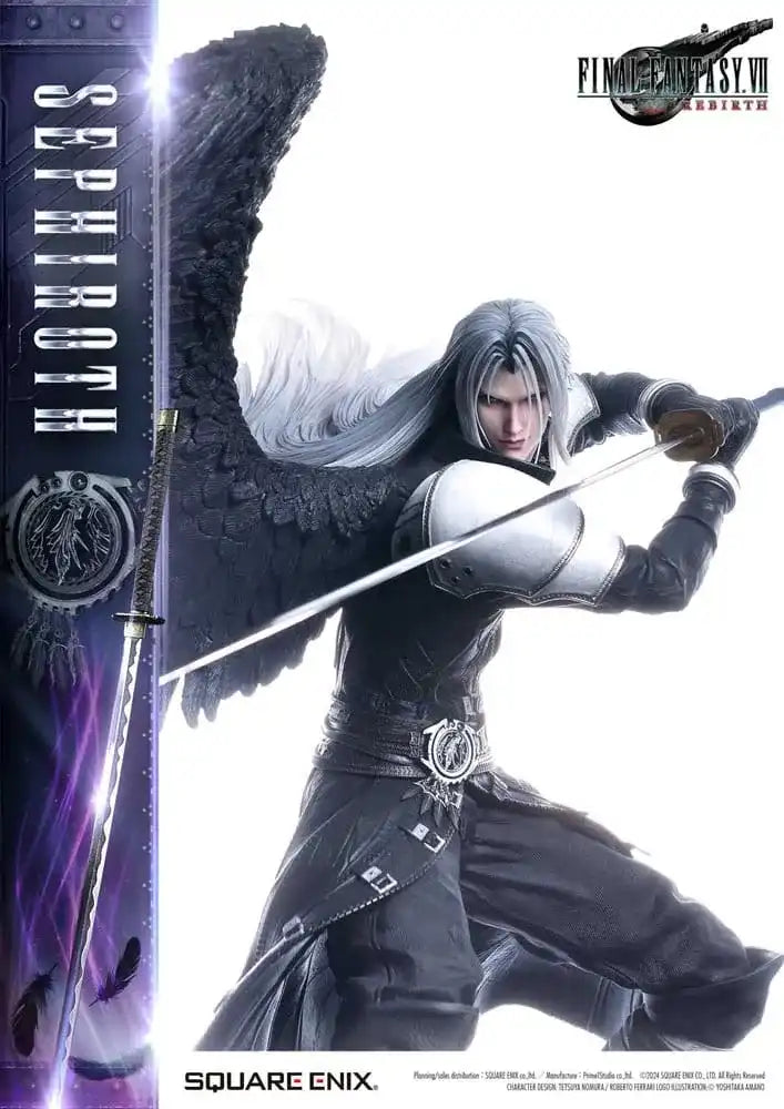 Final Fantasy VII Rebirth Masterline Statue 1/4 Sephiroth 69 cm - Smalltinytoystore