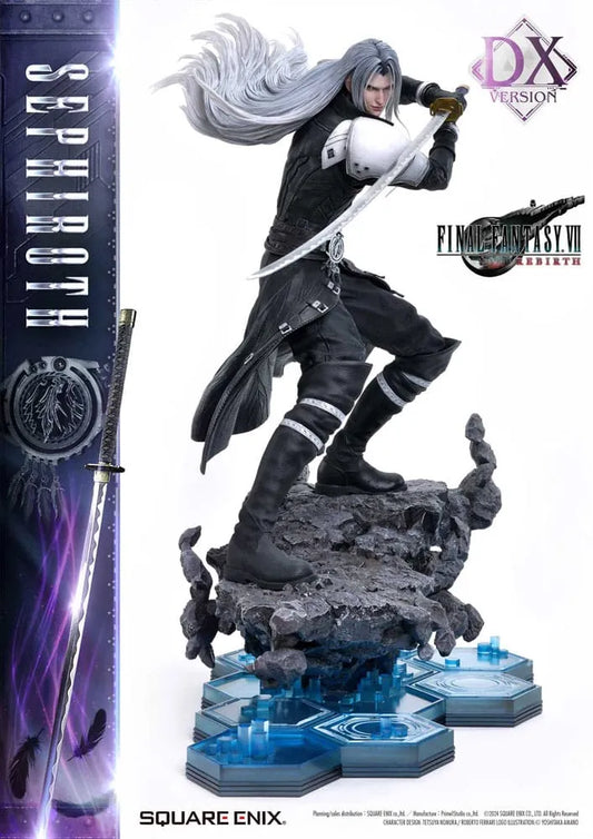 Final Fantasy VII Rebirth Masterline Statue 1/4 Sephiroth Deluxe Ver. 69 cm - Smalltinytoystore