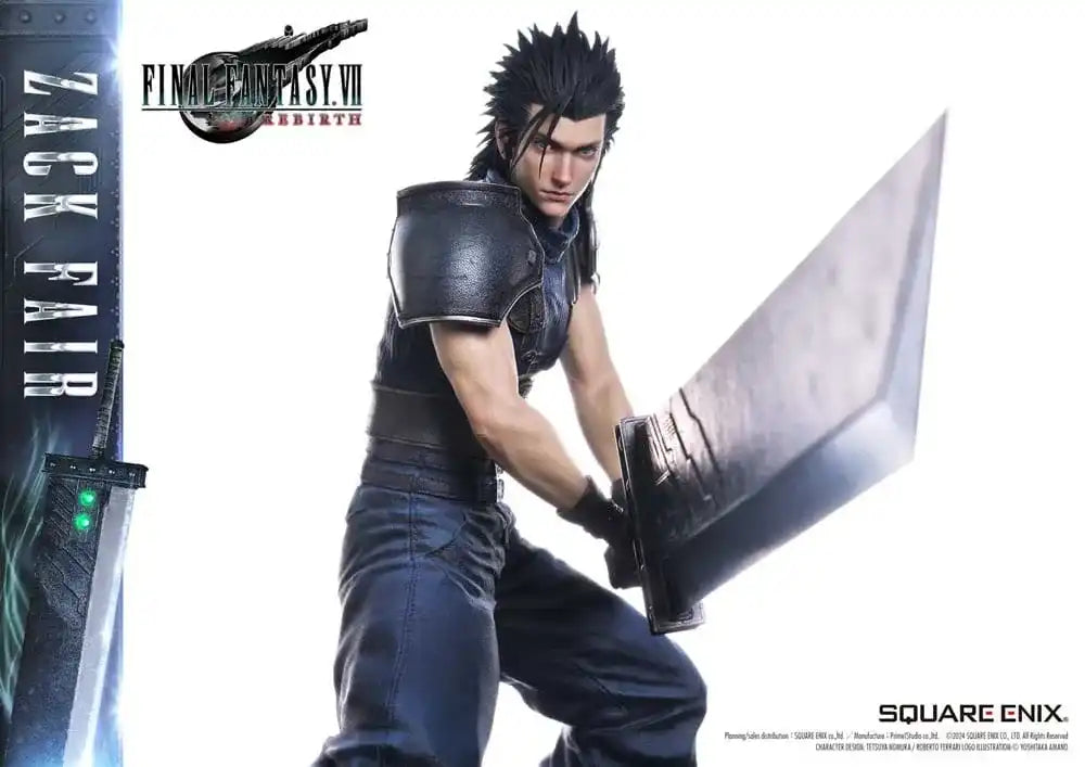 Final Fantasy VII Rebirth Masterline Statue 1/4 Zack Fair 57 cm - Smalltinytoystore