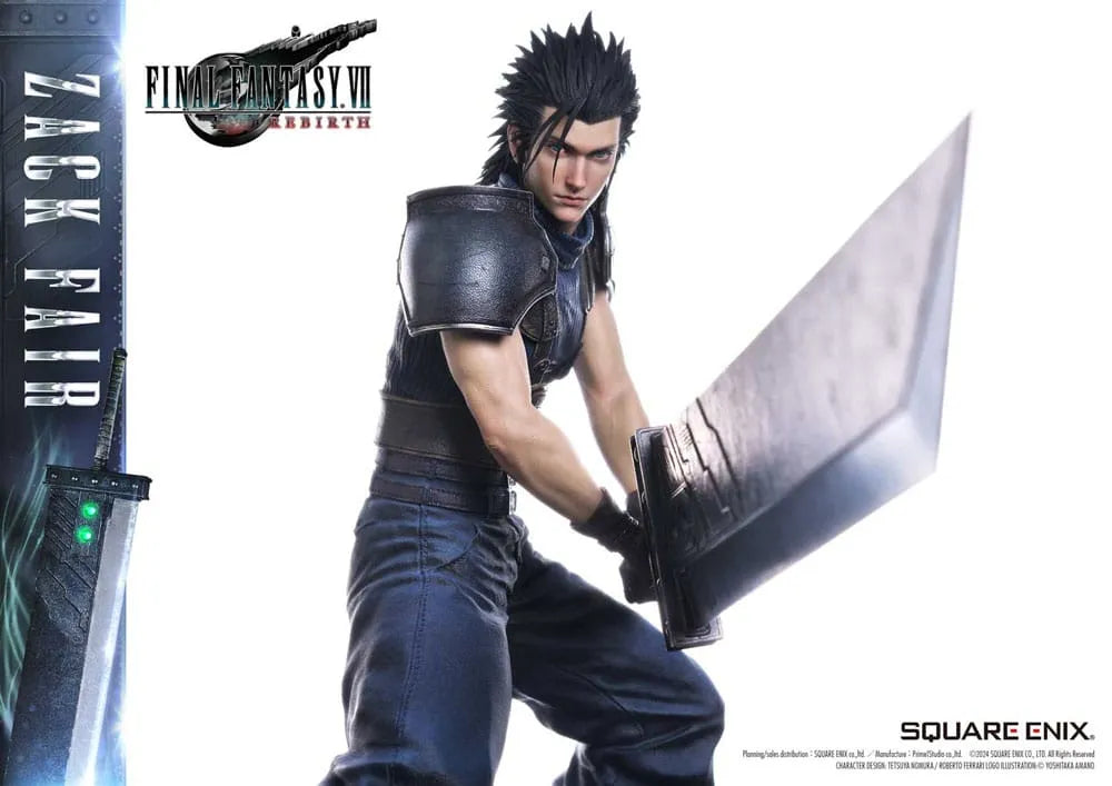 Final Fantasy VII Rebirth Masterline Statue 1/4 Zack Fair 57 cm - Smalltinytoystore